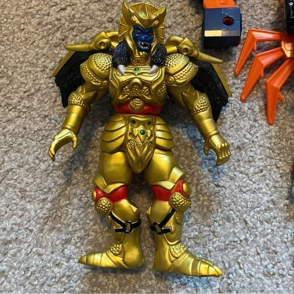 Vintage Power Ranger Bandai Action Figure Bundle Lot Super Samurai Red